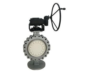 Worm gear butterfly valve