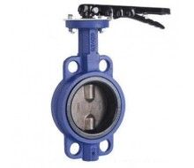 Clip type butterfly valve